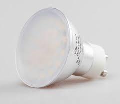 LED spuldze GU10 4W SMD diodes